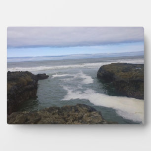 Placa Expositora Cabo Perpetua, Costa de Oregón