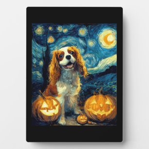 Placa Expositora Cachorro Cute Cavalier King Charles Spaniel Hallow