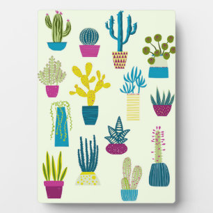 Placa Expositora Cactus Garden