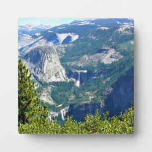 Placa Expositora Cae de Vernal y Nevada desde el punto glaciar, CA