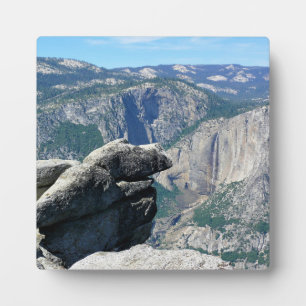Placa Expositora Cae el alto yosemite desde el punto glaciar, CA