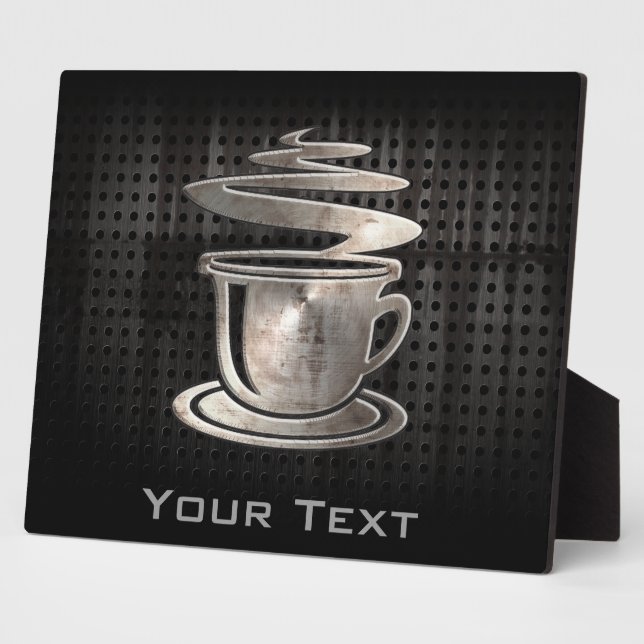 Placa Expositora Café caliente; Guay (Lado)