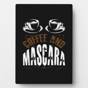 Placa Expositora Café De Arte Y Mascara