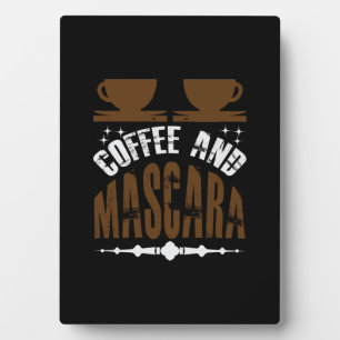 Placa Expositora Café De Arte Y Mascara