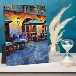 Placa Expositora Cafe de San Antonio