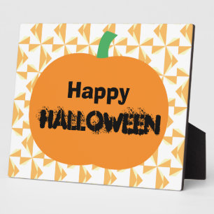 Placa Expositora Calabaza feliz de Halloween