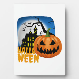 Placa Expositora Calabaza Halloween