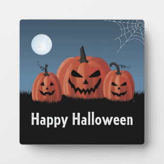 Placa Expositora Calabazas Halloween