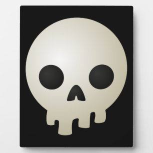 Placa Expositora Calaveras estilizadas