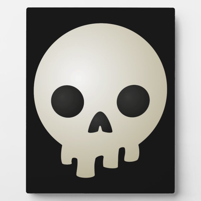 Placa Expositora Calaveras estilizadas (Frente)