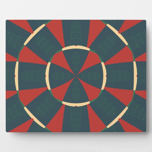 Placa Expositora Caleidoscopio manálico (Frente)