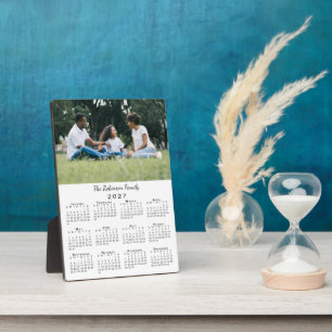 Placa Expositora Calendario de escritorio con foto personalizada 20