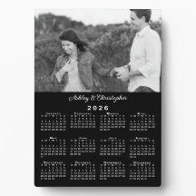Calendario personalizado 2026 de fotos y nombres n