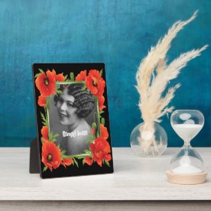 Placa Expositora California Poppies Art Frame Plaque