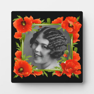 Placa Expositora California Poppies Art Plaque