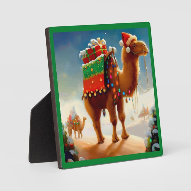 Placa Expositora Camello 2 de los navidades (Anverso)