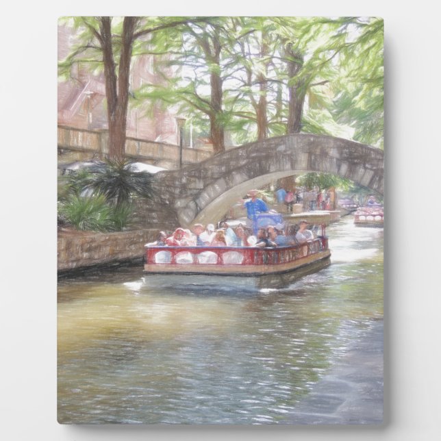 Placa Expositora Camino del río San Antonio (Frente)