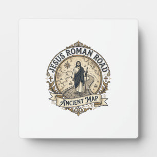 Placa Expositora Camino Romano Jesús Mapa Antiguo Camino Romano Jes