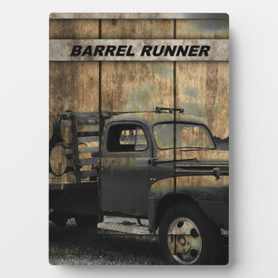 Placa Expositora Camión antiguo de vintage