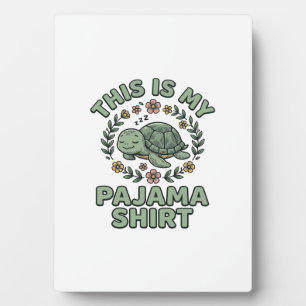 Placa Expositora Camisa De Dormir De Tortuga Lindo Vintage Vector D