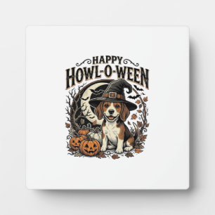 Placa Expositora Camiseta de Halloween de sombrero de bruja de Beag