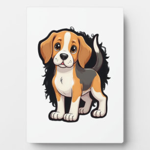 Placa Expositora Camiseta de perro Beagle