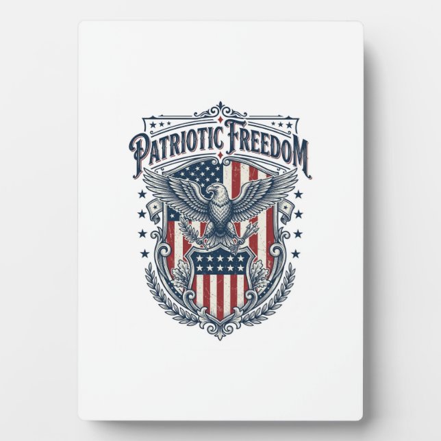Placa Expositora Camiseta gráfica vectorial de la serie Orgullo de  (Frente)