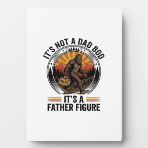 Placa Expositora Camiseta Vintage de Cerveza Figura Paterna Bigfoot