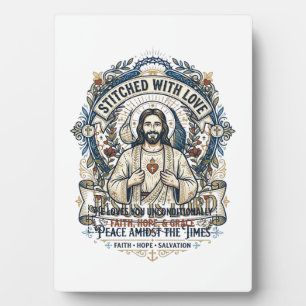 Placa Expositora Camiseta vintage de escatología profética de Jesús