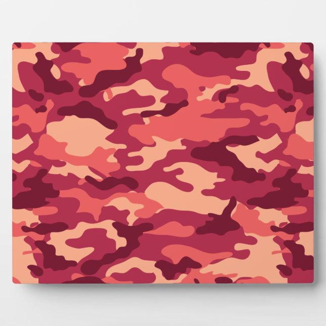 PLACA EXPOSITORA CAMO MARTIANO DESERTO / PATRÓN DE DAZZLE CAMOUFLAG (Frente)
