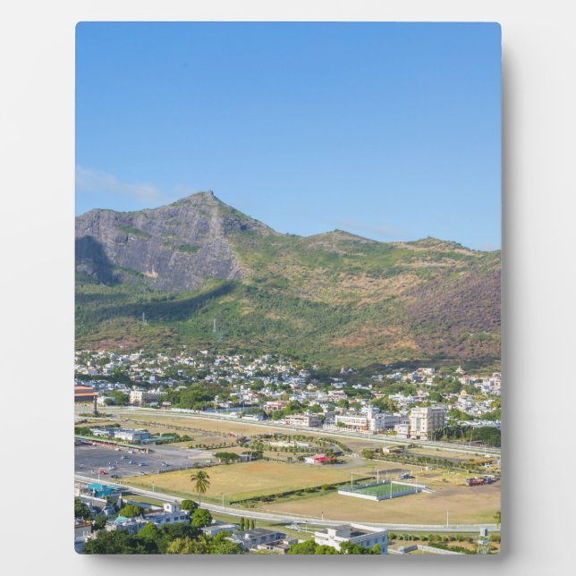 Placa Expositora Campeón de Marte en Port Louis la capital de Mauri (Frente)