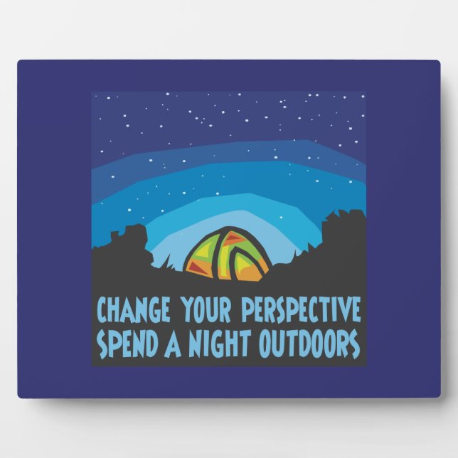 Placa Expositora Camping de tiendas (Frente)