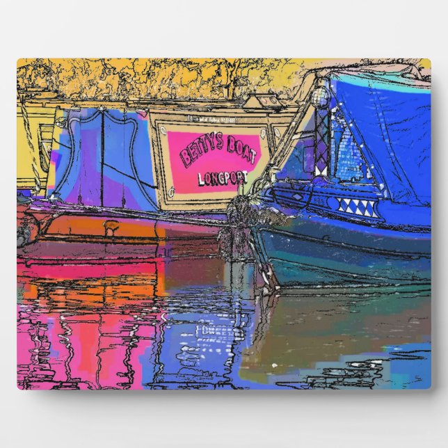 PLACA EXPOSITORA CANAL BOATS (Frente)