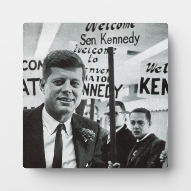 Placa Expositora Candidato Kennedy (Frente)