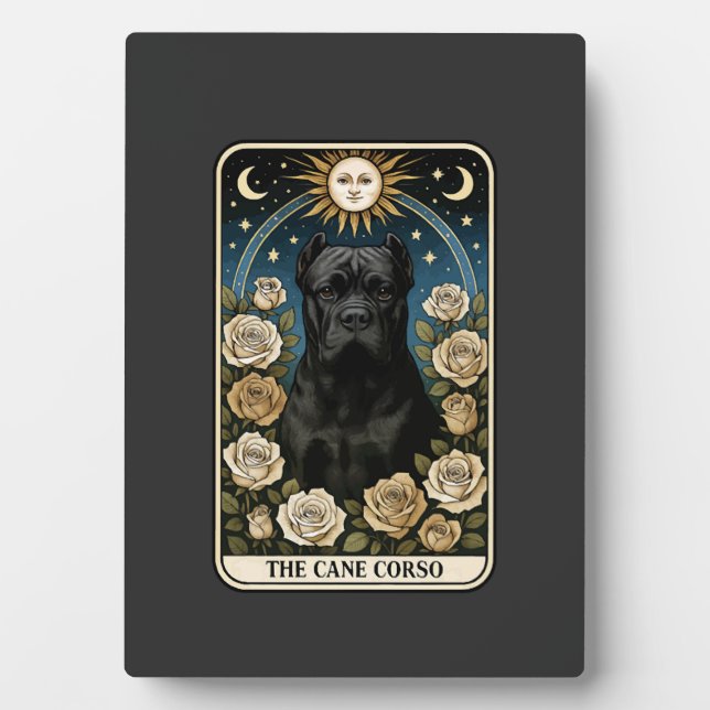 Placa Expositora Cane Corso (Frente)