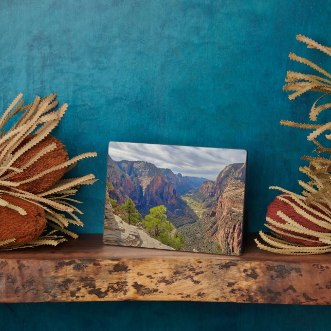 Placa Expositora Cañón Zion | Utah (Lado)