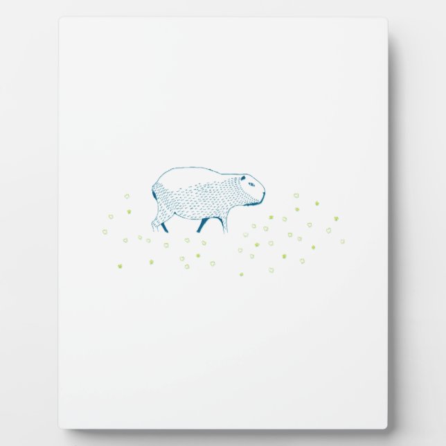 Placa Expositora Capibara (Frente)