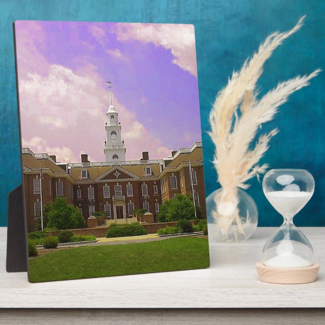 Placa Expositora Capital estatal de Delaware (Lado)