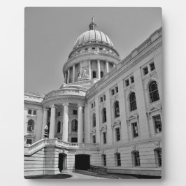 Placa Expositora Capitolio Estatal de Wisconsin