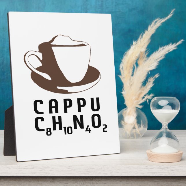 Placa Expositora Cappuccino químico (Lado)