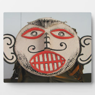 Placa Expositora Cara fantasma tailandesa, Festival de la máscara P