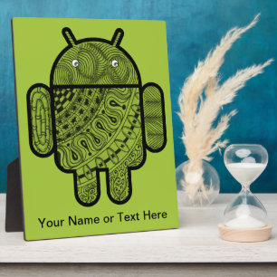 Placa Expositora Carácter Pancho Doodle para el robot Android™