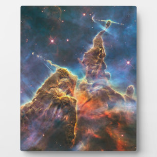 Placa Expositora Carina Nebula Por El Telescopio Espacial Hubble