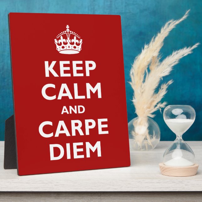 Placa Expositora ¡Carpe Diem! (Lado)