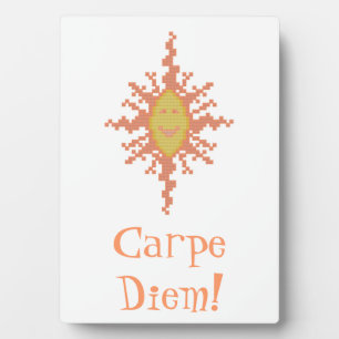 Placa Expositora ¡Carpe Diem! Sunburst