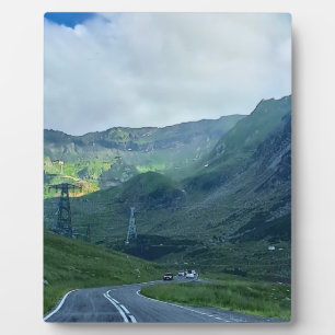 Placa Expositora Carretera Transfagarasan – Impresión de la montaña