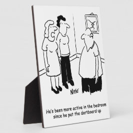 Placa Expositora Cartel en el dormitorio. Personalizado gracioso