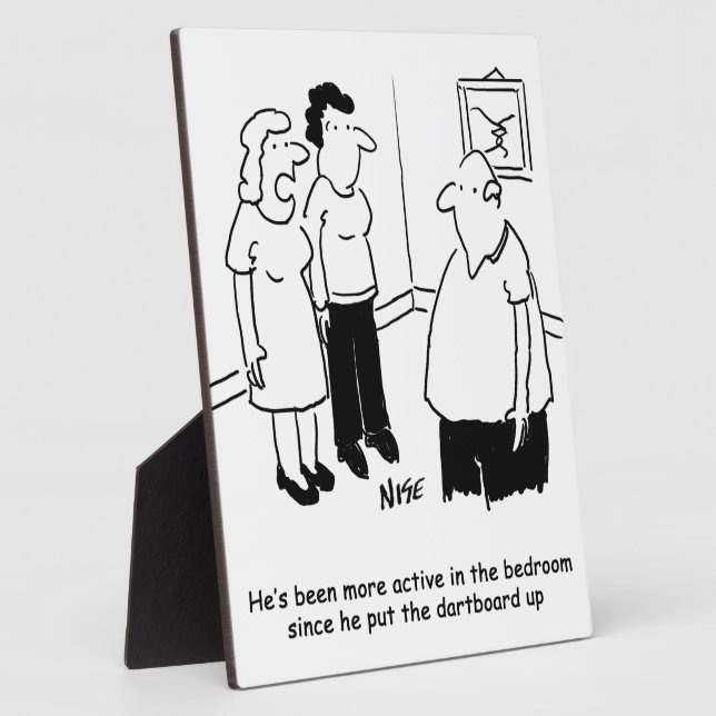 Placa Expositora Cartel en el dormitorio. Personalizado gracioso (Lado)