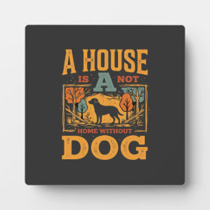 Placa Expositora Casa de perro vintage