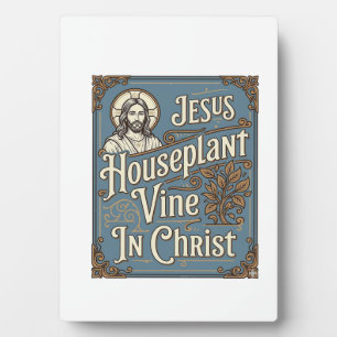 Placa Expositora Casa Planta Colgante De Jesús En Cristo Jesús Plan